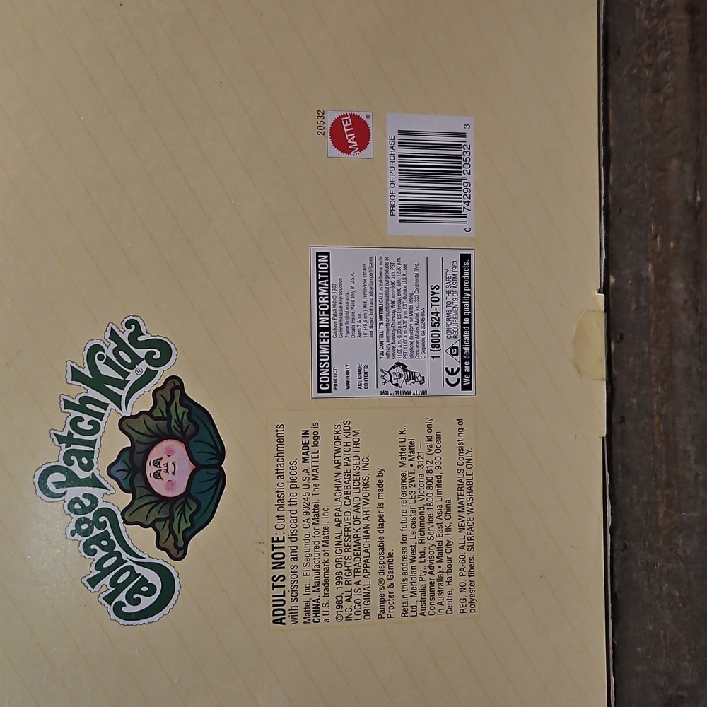 2/$250 Samatha Maretha, 15th Aniversary Edition CABBAGE PATCH KIDS - 1983 - Picture 15 of 16